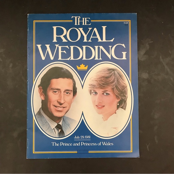 Vintage: The Royal Wedding Magazine July 29, 1981 - Picture 1 of 4